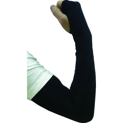 トラスコ中山 TRUSCO 虫よけUVクールマルチカバー ブラック MUVMC-BK 1双 855-0566（直送品）