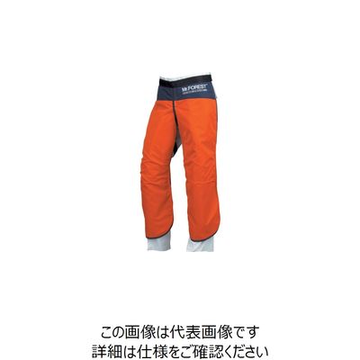 マックス Mr.FOREST 防護チャップス オレンジ Lサイズ MT536-OR-L 1着 836-5411（直送品）
