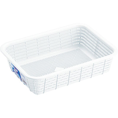 リス キッチンバスケットSホワイト GHAH342 1個 836-2507（直送品）