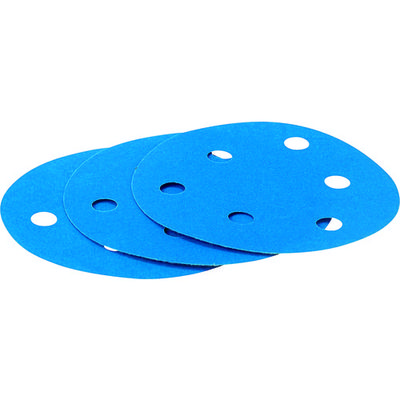 3M ブルーサンディングディスク 穴あり 外径125mm #180 (100枚入) H/DF2 180 BLU 1箱(100枚)（直送品）