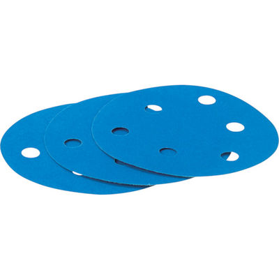 3M ブルーサンディングディスク 穴あり 外径125mm #240 (100枚入) H/DF2 240 BLU 1箱(100枚)（直送品）