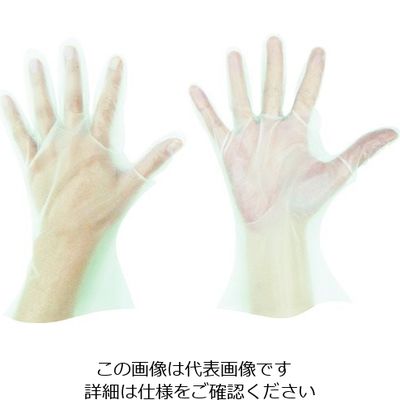 東京パック SーHYBRIDグローブマイジャストM 半透明 HMJ-M 1箱(200枚) 836-3648（直送品）