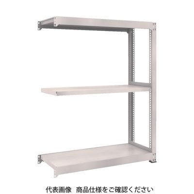 TRUSCO スチールラック M3型中量棚 900×1121×H1500 3段 連結 ネオグレー M3-53123B NG 1台(1個)（直送品）