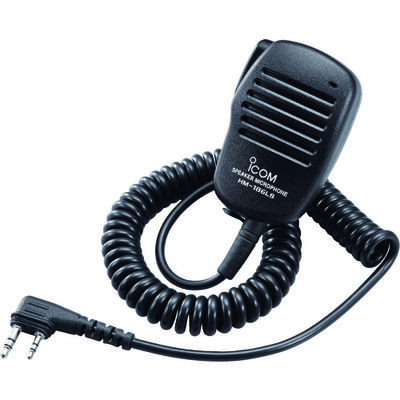 アイコム 小型スピーカーマイクロホン HM-186LS 1個 835-7390（直送品）