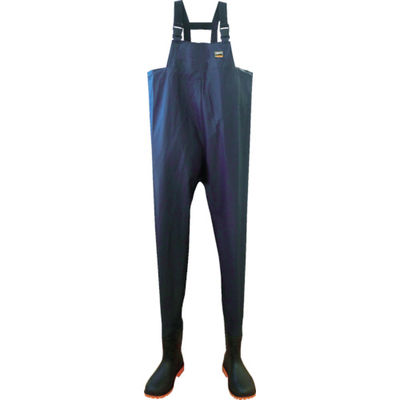 トラスコ中山 TRUSCO PVC軽作業用胴付長靴 S 24.0cm TPLW-240 1足 836-4757（直送品）