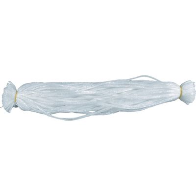 トラスコ中山 TRUSCO シート紐 白 直径4mm×600mm 100本入り TSH-460-WH 1袋(100本) 835-8271（直送品）