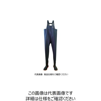 トラスコ中山 TRUSCO PVC軽作業用胴付長靴 LL 27.0cm TPLW-270 1足 836-4760（直送品）