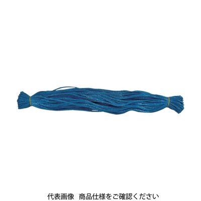 トラスコ中山 TRUSCO シート紐 青 直径4mm×800mm 100本入り TSH-480-BL 1袋(100本) 835-8272（直送品）