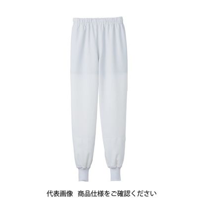 サーヴォ サンペックス 男女兼用長袖ホッピングパンツ ホワイト 4L VP622-4L 1着 833-8504（直送品）