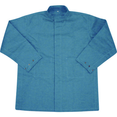 吉野 ハイブリッド(耐熱・耐切創)作業服 上着 ネイビーブルー YS-PW1BM 1着(1枚) 829-0841（直送品）