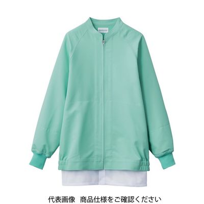 サーヴォ サンペックス 男女兼用長袖ジャンパー グリーン L VP526-L 1着(1枚) 855-2229（直送品）