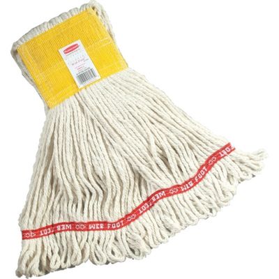 ニューウェルブランズ・ジャパン ラバーメイド クリーニングモップ ウェブフット Sサイズ ホワイト RMA15106WT 1個（直送品）