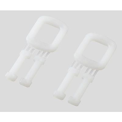 アズワン PPバンド用ストッパーポリシーバックル 1000本入 3-1623-01 1袋(1000個)（直送品）