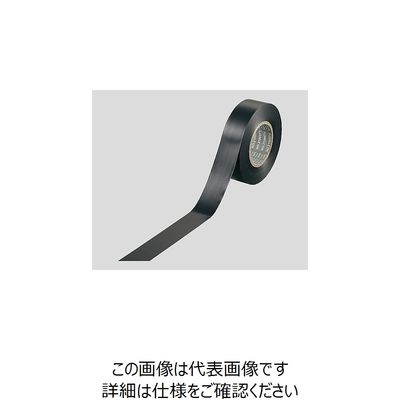 船場電気化材 NITTO 低VOC粘着テープ 19mm×20m×0.13mm No.2100STV 黒 1巻 3-1626-01（直送品）