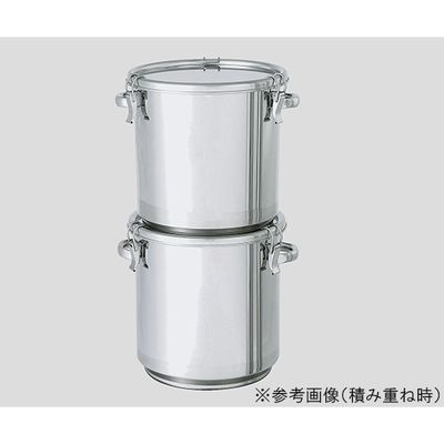 MONOVATE 積み重ね式テーパー型ステンレス密閉容器 20L φ300×314×0.7mm