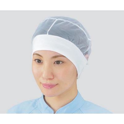 ホワイトマックス ヘアーネット 1ー8A M 20枚入 3-5456-02 1袋(20枚)（直送品）