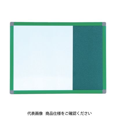 Writebest クロス掲示板付きホワイトボード 45×60 PDF15 1枚 836-9025（直送品）