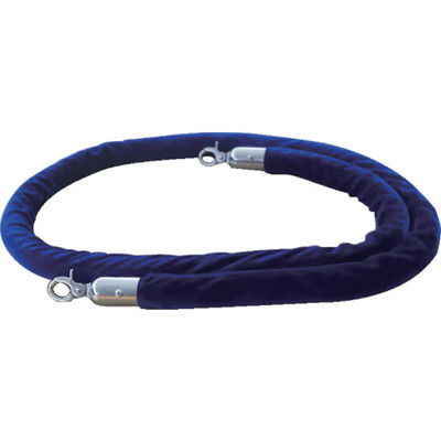 Writebest ロープパーテーション用ロープ 青 2m QR2B 1本 836-9044（直送品）