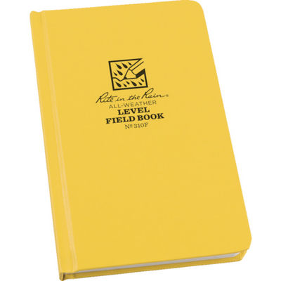 Rite in the Rain RITR 3 3/4X7 1/2 ハードカバー レベル 310F 1冊 835-3832（直送品）