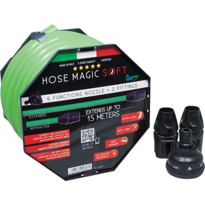 Euroequipe idroeasy 【売切廃番】 マジックソフトホース 13.5X18mm 30m MS1330GN-FN 1巻（直送品）