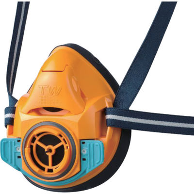 重松製作所 シゲマツ 防じん・防毒マスク TW01SC オレンジ L TW01SC-OR-L 1個 835-6576（直送品）