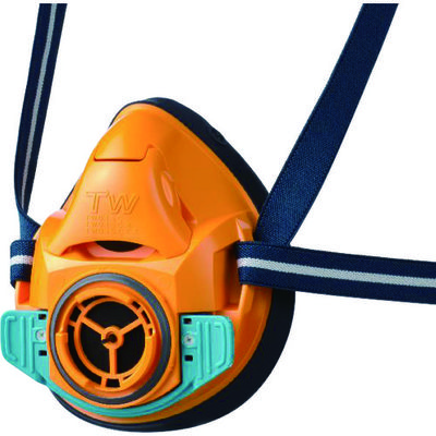 重松製作所 シゲマツ 防じん・防毒マスク TW01SC オレンジ S TW01SC-OR-S 1個 835-6578（直送品）