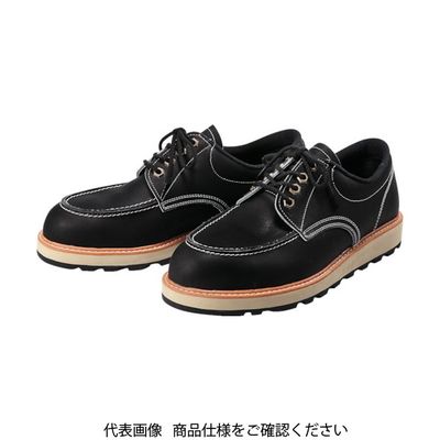 青木安全靴製造 青木安全靴 USー100BK 24.0cm US-100BK-24.0 1足 855-9136（直送品）