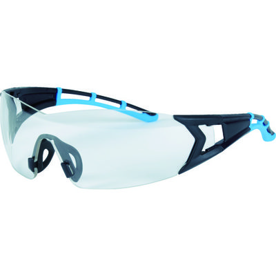 トラスコ中山 TRUSCO ライトフィット二眼型セーフティグラス フレームブルー TSG-8903BL 1個 855-5475（直送品）