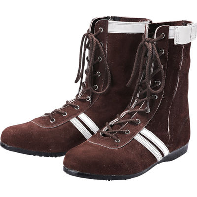 青木安全靴製造 青木安全靴 高所作業用安全靴 WAZAーFー2 25.0cm WAZA-F-2-25.0 1足 855-9208（直送品）