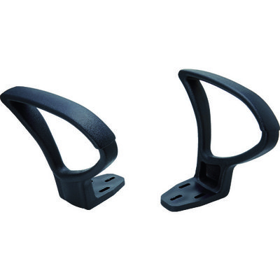 トラスコ中山 TRUSCO オフィスチェア ダブルクッション 長時間椅子 専用肘掛 TWCC-AR 1セット(2個) 855-7767（直送品）