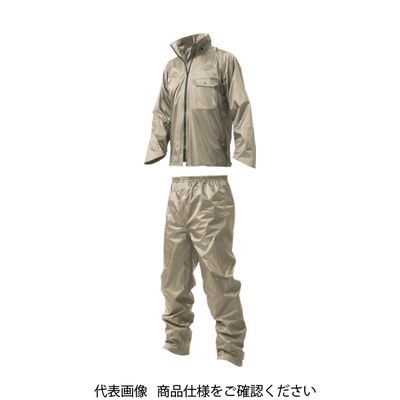 マック Makku 雨具 いぶし銀 GRY EL AS4000-GR-EL 1着(1枚) 836-6140（直送品）