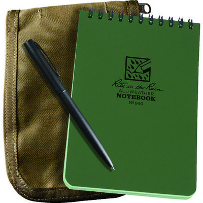 Rite in the Rain RITR 4X6キット グリーンブック/タンカバー 946-KIT 1セット(1冊) 835-3949（直送品）