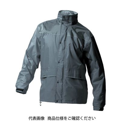 マック Makku レインハードプラス2 DグレーEL AS-540042EL 1着 864-4068（直送品）