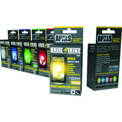 BriteーStrike BS BRITESTRIKE APALS 10個パック レッド APALS10-RED 1パック(10個)（直送品）