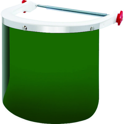 OTOS ヘルメット取付型防災面 グリーン#3 赤外線保護 F-63B-I-3 1個 834-5503（直送品）