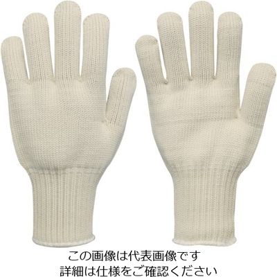 エキヤ産業 福徳 軍手 純綿超ごつい手袋 生成 フリー EG-199-1P 1双 836-5721（直送品）