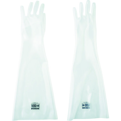 ダイヤゴム DAILOVE 耐溶剤用手袋 ダイローブH203ー60(M) DH203-60-M 1双 721-9679（直送品）