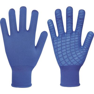 福徳産業 福徳 すべり止め手袋 バージョンアップ吸ちゃん ネイビー L 808-L-NVY 1双 856-2547（直送品）