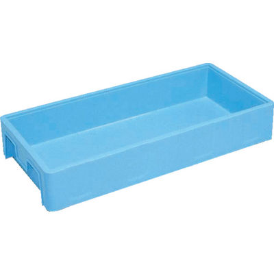 岐阜プラスチック工業 リス ボックス型コンテナ 132600 B型プラテナーBー50 青 B-50 B 1個 836-2445（直送品）