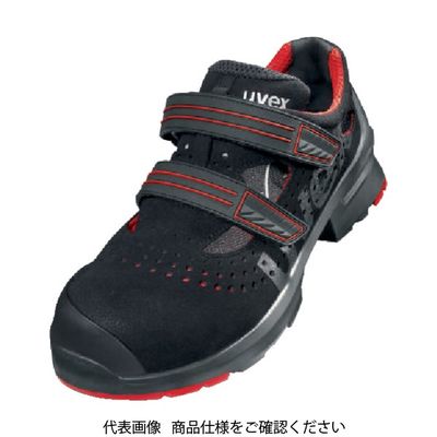 ウベックス UVEX 【売切商品】サンダル ブラック/レッド 26.0CM 8536.5-41 1足 855-2777（直送品）