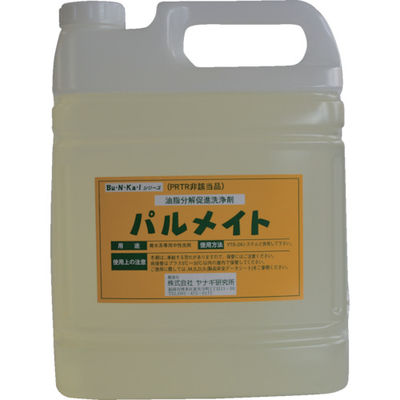 ヤナギ研究所 油脂分解促進剤 パルメイト 5L MST-100-5L 1個 855-0165（直送品）