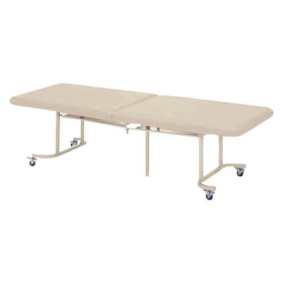 【軒先渡し】ニシキ工業 二つ折診察台 QM-1875M 1台 23-6916-0401（直送品）