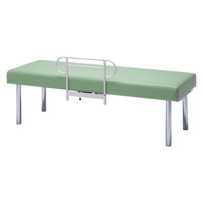 診察台（サイドレール付）ライトグリーン DF-SPS 大信工業 　（直送品）