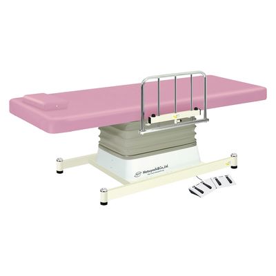 マイスコ電動診察台 垂直電動タイプ（S型/メモリー機能付） ピンク MY-J200GS 松吉医科器械（直送品）