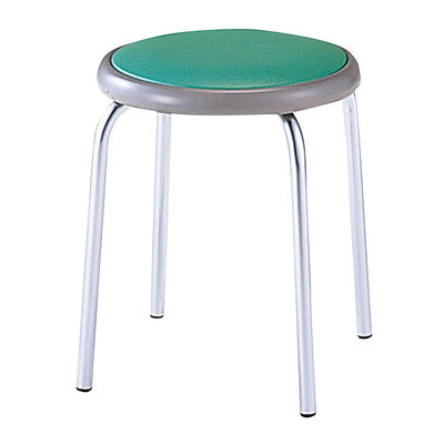 丸椅子 グリーン MY-N1143 松吉医科器械　マツヨシカタログ（直送品）