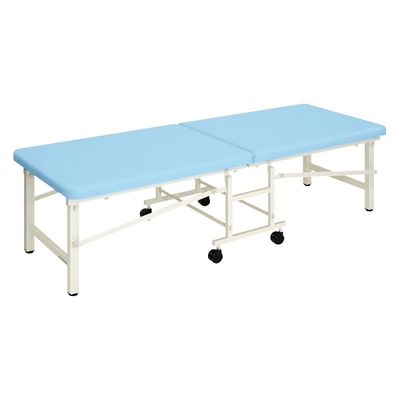 【軒先渡し】高田ベッド 折りたたみ式診察台(ライトベンダー) TB-1282 1台 24-4129-0312（直送品）