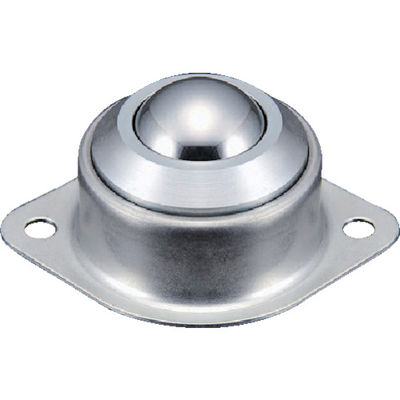 エイテック プレインベア ボールキャスター ゴミ排出穴付 上向き用 スチール製 PV120H 許容荷重200kg 1個 856-0257（直送品）