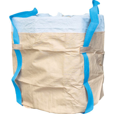 旭産業 アサヒ コンテナバッグ 丸型 アスベスト廃棄レベル3 容量509L 1000kgタイプ 排出口なし 190615 1袋（直送品）