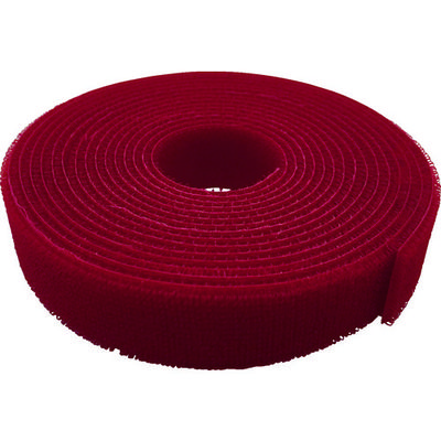 ユタカメイク マジックテープ マジックバンド 20mm×3m 赤 G-245 1個 828-0498（直送品）