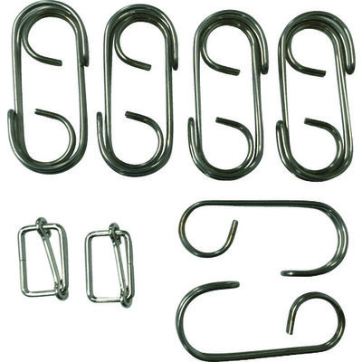 ユタカメイク 金具 ゴムロープ金具 広口フック10ヶ 線送り2ヶ GA-08 1個 828-0798（直送品）